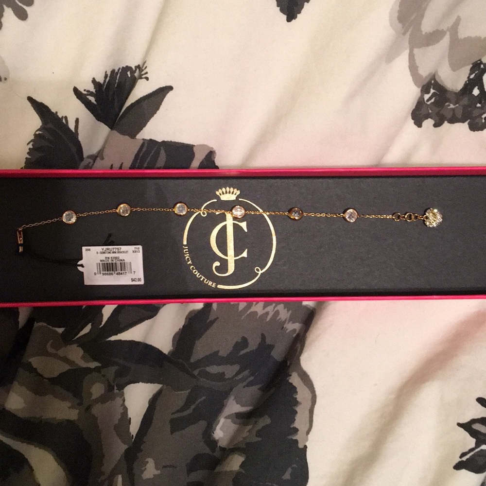 Juicy Couture gemstone bracelet